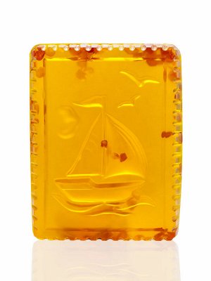 Натуральное органическое янтарное мыло «Кораблик»