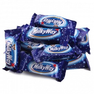 Конфеты шоколадные батончики Milky Way Minis, 250 гр.