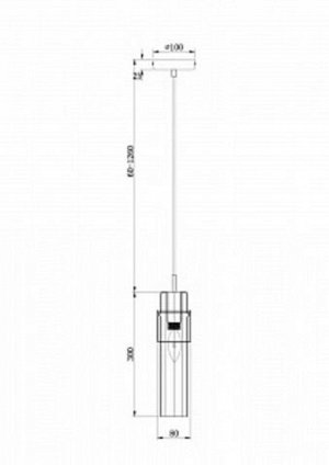 Подвесной светильник Botello FR4002PL-01G. ТМ Maytoni
