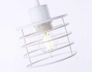 Подвесной светильник в стиле лофт TR8078/3 WH белый E27*3 max 40W D372*1170