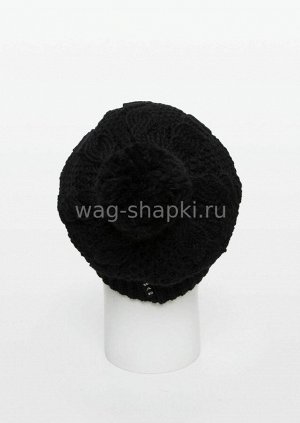Шапка Женская Топ839 флис (черный)