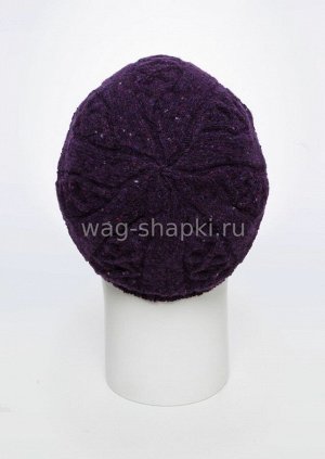 Шапка Женская РВ27 (фиолетовый, 56-58)