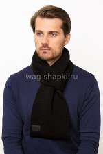 Шарф Мужской Топ315 (черный/антрацит)
