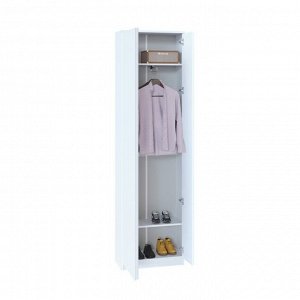 Шкаф для одежды «ШО-4», 600 ? 360 ? 2172 мм, цвет белый