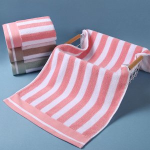 Хлопковое полотенце, в полоску, 35*70 см