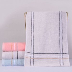Хлопковое полотенце, цвет серый, 35*70 см