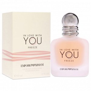 EMPORIO ARMANI IN LOVE WITH YOU FREEZE  lady  50ml edp парфюмерная вода женская