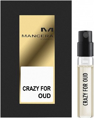 MANCERA CRAZY FOR  AOUD unisex 2ml edp парфюмерная вода  унисекс