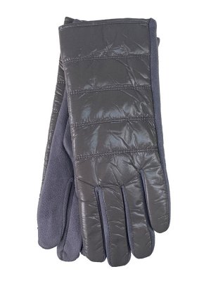 Теплые женские перчатки, цвет серый