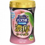 224632 &quot;Hakugen Earth&quot; &quot;HERS Bath Labo&quot; Увлажняющая соль для ванны с восстанавливающим эффектом с гиалуроновой кислотой (с ароматом персика), банка 600 гр.