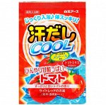 &quot;Hakugen Earth&quot; &quot;Asedashi COOL&quot; Освежающая соль для ванны с экстрактом томата, пакетик 25 гр.
