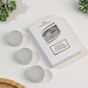 Набор свечей чайных ароматизированных "Булочка с корицей", 6 шт, 12 гр 9380739