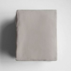 Комплект штор «Бархат», размер 2х145х270 см, цвет светло-серый