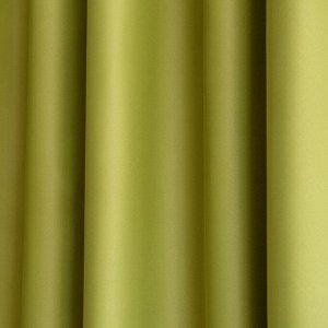 Комплект штор «Блэквуд», размер 2х140х270 см, цвет зеленый