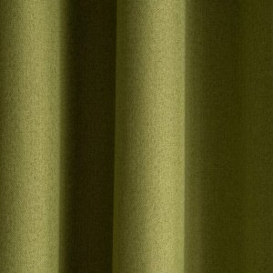 Комплект штор «Мерлин», размер 2х210х270 см, цвет зеленый