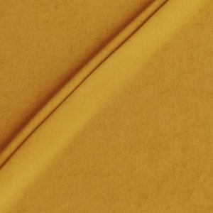 Комплект штор с подхватами «Софт», размер 2х240х270 см, цвет желтый