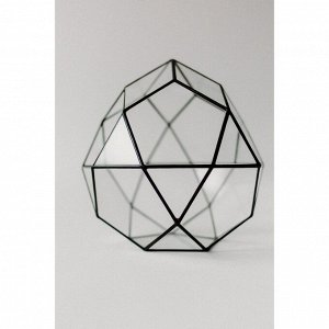 Флорариум «Смарт - 2», стекло, швы чёрные