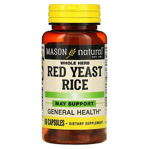 Mason Natural, Красный дрожжевой рис , 60 кап.
