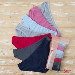 Набор трусов BIKINI Classic, 70500, 7 шт/уп (неделька), Color Mix