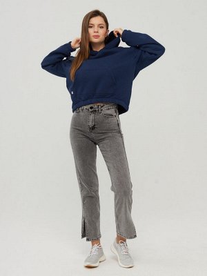 Толстовка женская 212-3700   ТХН1429-13 индиго