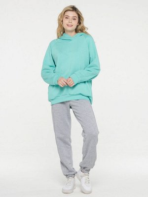 Толстовка (худи) женская 211-3622   ТХ003-03 ментол
