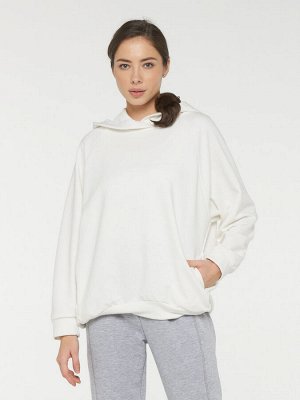 Толстовка (худи) женская 211-3622   ТХ003-06 молоко