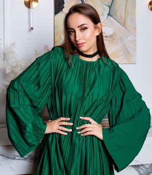 Платье #БШ1617, зеленый