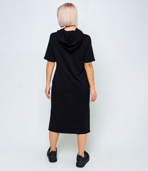 Платье #2В2110, чёрный