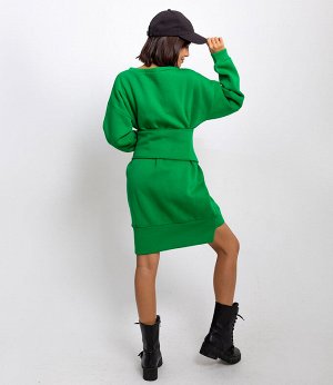 Платье #БШ1677, зеленый