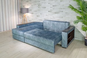 Угловой диван Вирджиния (пружина) +3 подушки