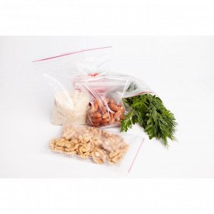 Пакет zip lock, 20 х 30 см, 30 мкм, 10 шт