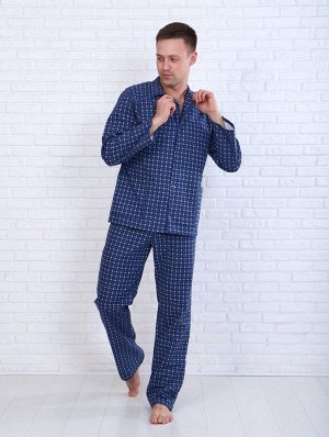 Пижама мужская,модель203,фланель (Альберто, вид 5)