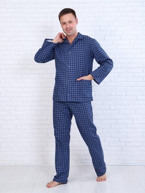 Пижама мужская,модель203,фланель (Альберто, вид 5)