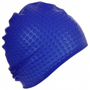Шапочка для плавания массажная ONLITOP Swim, для длинных волос, силиконовая, обхват 54-60 см, цвета микс