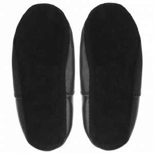 Чешки комбинированные, 37,5, длина стопы 24,7 см, цвет чёрный