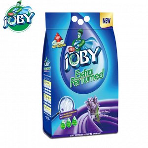 JOBY®️ EXTRA Ароматизированный стиральный порошок с ароматом "ЛАВАНДА", полиэтиленовый пакет, 3 кг