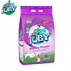 JOBY®️ Высококонцентрированный стиральный порошок с ароматом "Лаванда", полиэтиленовый пакет, 2188г