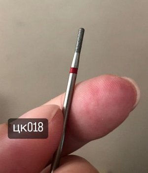 Цилиндр красная алмазная фреза