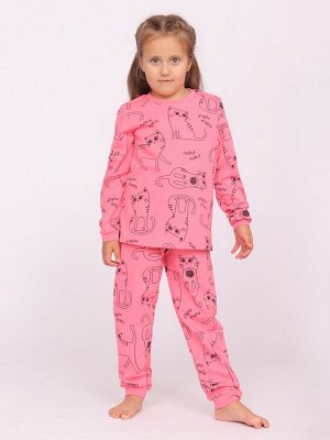 Пижама для девочки Сherubino CSKG 50089-27 Розовый