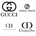 Carolina Herrera, Giorgio Armani, Christian Dior, Gucci