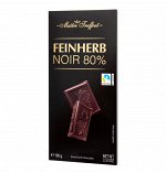 Maître Truffout Шоколад премиум экстра темный 80% 100г
