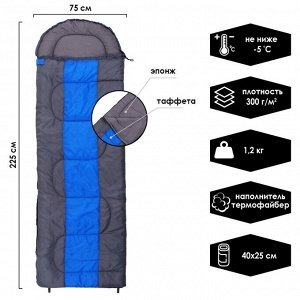 Спальник DREAM 300, 190+35 х 75 см, от -5 до +10 °С