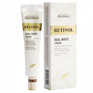 Крем с ретинолом для век и носогубных складок  PREMIUM DEOPROCE RETINOL REAL WHITE CREAM