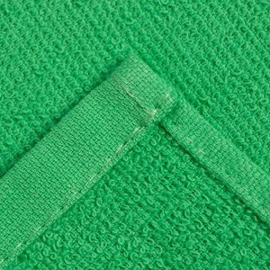 Салфетка махровая универсальная для уборки Экономь и Я, зеленый, 100% хлопок, 350 гр/м2