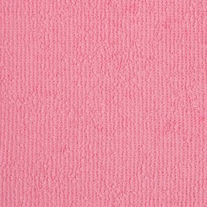 Салфетка махровая универсальная для уборки Экономь и Я, розовый, 100% хлопок, 350 гр/м2