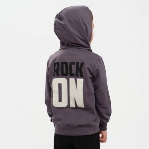 Толстовка детская с капюшоном KAFTAN "Rock on", 34 (122-128)