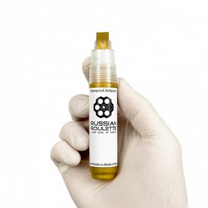 Маркер Russian Roulette 10mm 25мл "Gold paint"