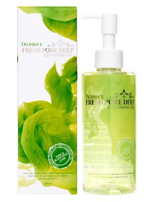 DEOPROCE CLEANSING OIL FRESH PORE DEEP Гидрофильное масло очищающее освежающее  для лица