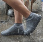 Силиконовые бахилы- дождевики для обуви ЦВЕТНЫЕ