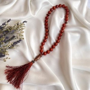 Четки из Яшмы (33 бусины)
